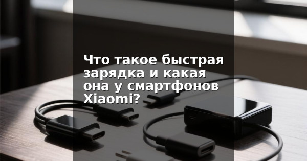 Что такое быстрая зарядка и какая она у смартфонов Xiaomi?