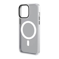 Чехол MOSBROS MagSafe Eushield Series iPhone 15 Pro Max White, белый