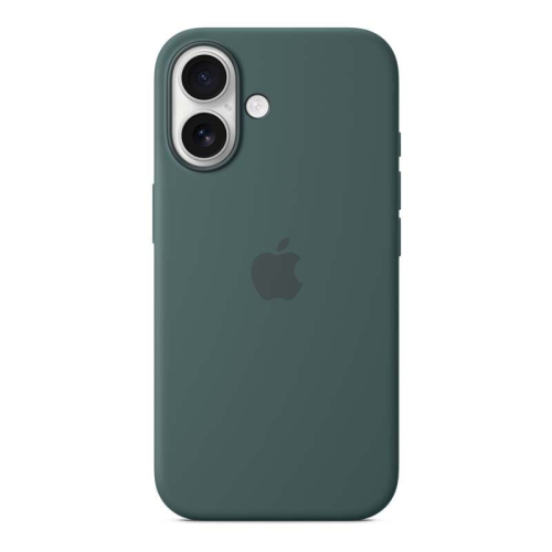 Чехол Silicone Case для Apple iPhone 16 Dark Green, темно-зеленый купить в Донецке ДНР