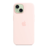 Чехол для Apple iPhone 15 Silicone Case с MagSafe Pink, розовый купить в Донецке ДНР