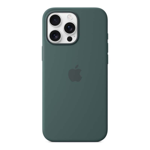 Чехол Silicone Case для Apple iPhone 16 Pro Max Dark Green, темно-зеленый купить в Донецке ДНР