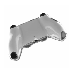 Противоударный, жесткий чехол для геймпада Sony PlayStation 5 DualSense Crystal Case (KJH-P5-002) Прозрачный