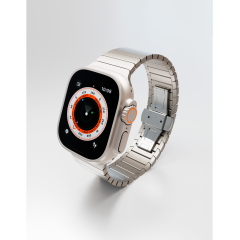 Ремешок VLP Titanium Band для Apple Watch 42/44/45/49, серый