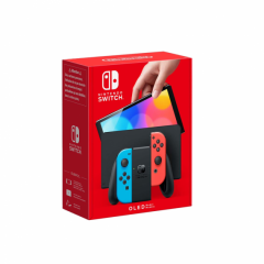 Игровая консоль Nintendo Switch OLED (неоновый синий/неоновый красный)