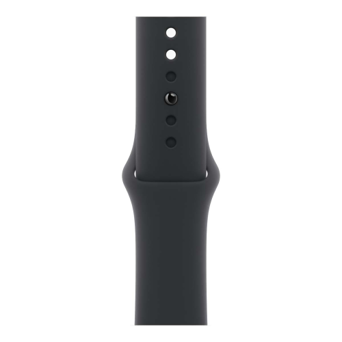 Apple Watch SE 3 (2025), 40 мм корпус из алюминия цвета «Starlight», ремешок Sport Band размера S/M цвета «Midnight»
