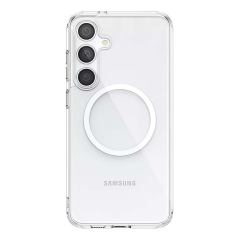 Чехол для Samsung S24 FE MagSafe Clear Case, прозрачный