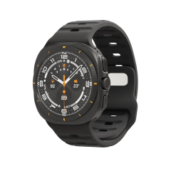 Ремешок силиконовый VLP Pulse Band для Samsung Watch Ultra 47 мм, черный