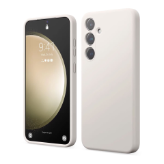 Чехол для Galaxy S24+ Elago чехол Soft silicone (Liquid) Песочный