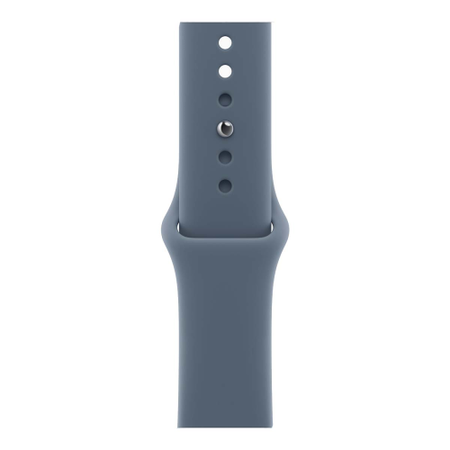 Apple Watch SE 3 (2025), 44 мм корпус из алюминия цвета «Midnight», ремешок Sport Band размера S/M цвета «Anchor Blue»