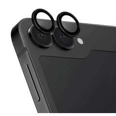 Защитное стекло для камеры Samsung Galaxy Z Flip6 UNIQ OPTIX Camera Lens protector Aluminium Черный