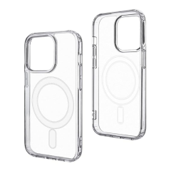 Чехол для iPhone 15 Pro с Magsafe Mutural Jingtou Series Прозрачный