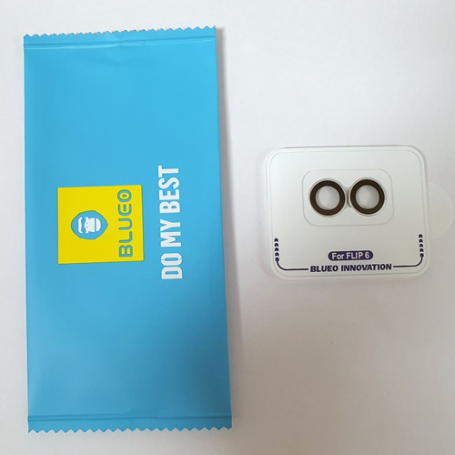 Защитное стекло для Galaxy Z Flip6, BlueO Camera lens Armor metal 2 шт. Серое купить в Донецке ДНР