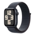 Apple Watch SE (2024), 40 мм корпус из алюминия цвета «Midnight», ремешок Sport Loop цвета «Ink»