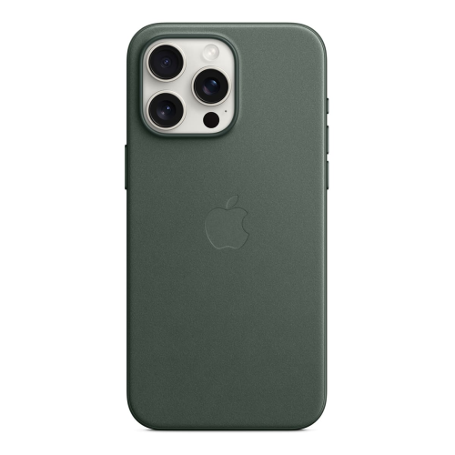 Чехол FineWoven Case для Apple iPhone 15 Pro Max с MagSafe Evergreen, зеленый купить в Донецке ДНР