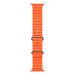Apple Watch Ultra 2 (2023), 49 мм корпус из титана цвета «Natural», ремешок Ocean Band цвета «Orange»