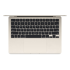 Apple MacBook Air 13 (M3, 8C CPU, 10C GPU, 2024) 8/512Gb SSD (MRXU3) Starlight, «сияющая звезда» купить в Донецке ДНР