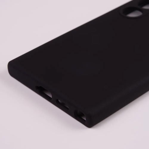 Чехол Silicone Case v2 для Samsung Galaxy S24 Ultra Black, Черный купить в Донецке ДНР