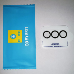 Защитное стекло для Galaxy Z Fold6, BlueO Camera lens Armor metal 3 шт. Серое