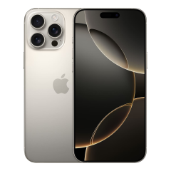 Apple iPhone 16 Pro Max 256Gb Dual SIM Natural Titanium, натуральный титан