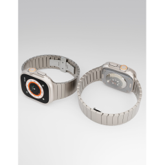 Ремешок VLP Titanium Band для Apple Watch 42/44/45/49, серый