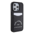 Чехол Karl Lagerfeld для iPhone 15 Pro Max Cardslot PU Saffiano RSG 3D rubber logo Hard (KLHCP15XSAPRSGK) Черный купить в Донецке ДНР