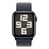 Apple Watch SE (2024), 40 мм корпус из алюминия цвета «Midnight», ремешок Sport Loop цвета «Ink»