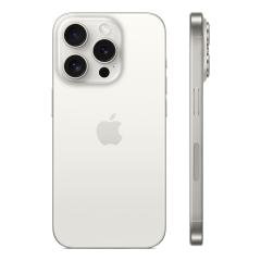 Apple iPhone 15 Pro 128Gb Dual SIM White Titanium, белый титан