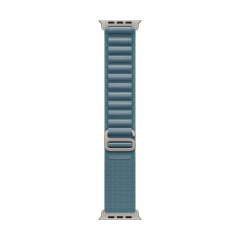 Apple Watch Ultra 3 (2025), 49 мм корпус из титана цвета «Natural», ремешок Alpine Loop размера M цвета «Light Blue»