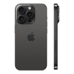 Apple iPhone 15 Pro 128Gb Dual SIM Black Titanium, черный титан
