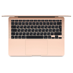 Apple MacBook Air 13" (M1, 8C CPU, 8C GPU, 2020) 8/256Gb SSD (MGND3) Gold, золотистый