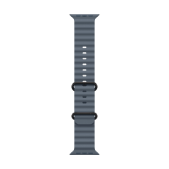 Apple Watch Ultra 3 (2025), 49 мм корпус из титана цвета «Black», ремешок Ocean Band цвета «Anchor Blue»