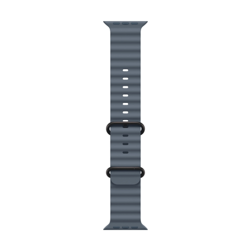 Apple Watch Ultra 3 (2025), 49 мм корпус из титана цвета «Black», ремешок Ocean Band цвета «Anchor Blue»