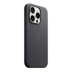 Чехол FineWoven Case для Apple iPhone 15 Pro с MagSafe Black, черный