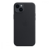 Чехол Leather Case MagSafe для Apple iPhone 14 Plus «Midnight» Черный купить в Донецке ДНР