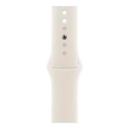 Apple Watch SE 3 (2025), 44 мм корпус из алюминия цвета «Midnight», ремешок Sport Band размера M/L цвета «Starlight»