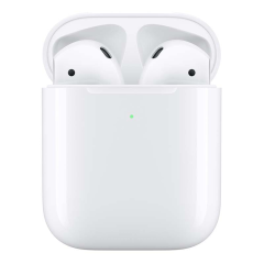 Наушники Apple AirPods 2 с беспроводным зарядным футляром