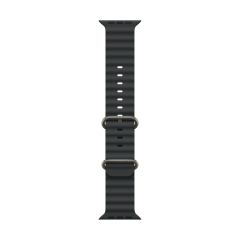 Apple Watch Ultra 3 (2025), 49 мм корпус из титана цвета «Natural», ремешок Ocean Band цвета «Black»