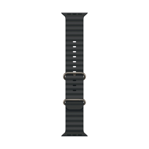 Apple Watch Ultra 3 (2025), 49 мм корпус из титана цвета «Natural», ремешок Ocean Band цвета «Black»