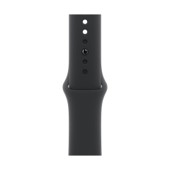 Apple Watch Series 11, 42 мм корпус из алюминия цвета «Space Gray», ремешок Sport Band размера M/L цвета «Black»