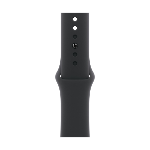 Apple Watch Series 11, 42 мм корпус из алюминия цвета «Space Gray», ремешок Sport Band размера M/L цвета «Black»