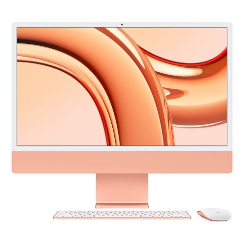 Apple iMac 24 (M3, 8C CPU, 10C GPU, 2023) Retina 4,5K, 8Gb, 256Gb SSD (MQRX3) Оранжевый купить в Донецке ДНР