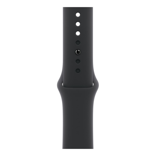 Apple Watch Series 10, 46 мм корпус из алюминия цвета «Jet Black», ремешок Sport Band размера M/L цвета «Black»