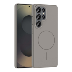 Чехол для Samsung Galaxy S25 Ultra Silicone Case c MagSafe, серый