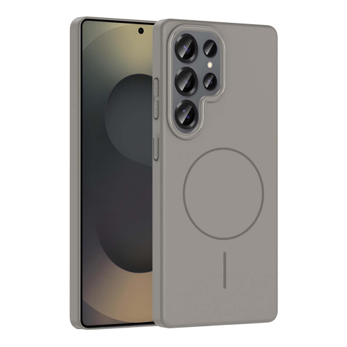 Чехол для Samsung Galaxy S25 Ultra Silicone Case c MagSafe, серый купить в Донецке ДНР