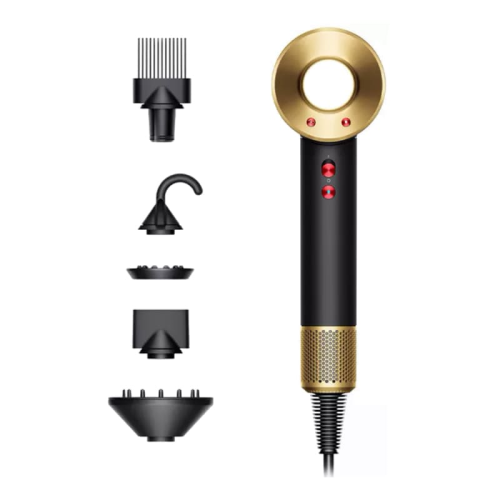 Фен Dyson Supersonic HD07 Black Gold/Onyx, черный/золотой