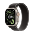 Apple Watch Ultra 3 (2025), 49 мм корпус из титана цвета «Natural», ремешок Trail Loop размера S/M цвета «Black/Charcoal»