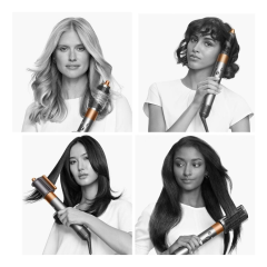 Стайлер Dyson AirWrap Complete Long HS05 Fuchsia/Nickel, фуксия/никель