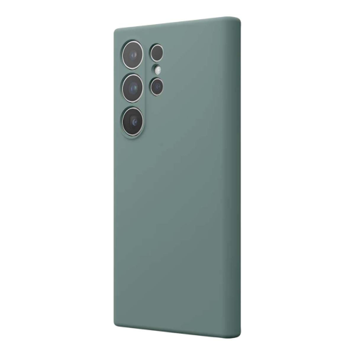 Чехол Silicone Cover для Samsung Galaxy S24 Ultra Темно-зеленый купить в Донецке ДНР