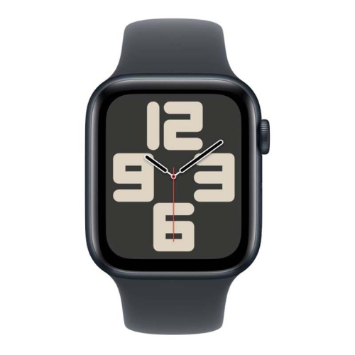 Apple Watch SE (2024), 44 мм корпус из алюминия цвета «Midnight», ремешок Sport Band размера S/M цвета «Midnight» купить в Донецке ДНР