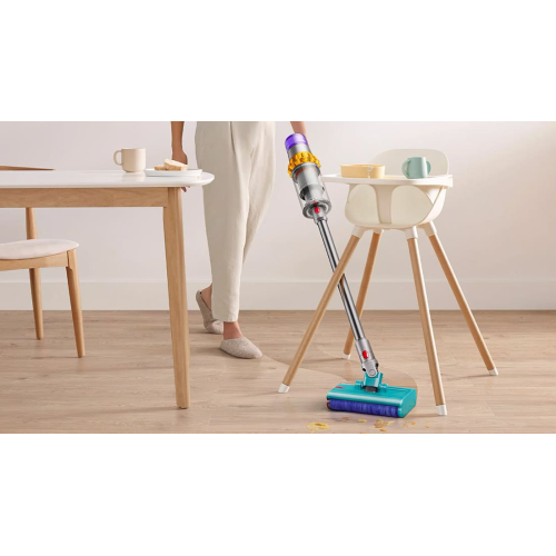 Пылесос Dyson V15s Detect Submarine (SV47) Yellow/Nickel, желтый/никель купить в Донецке ДНР